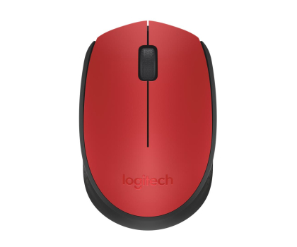 Myszka Mysz Logitech M171 wireless czerwona